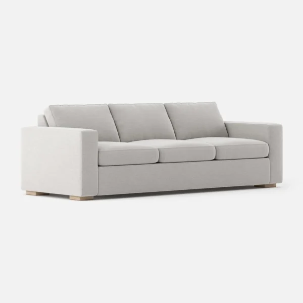 Glozin II Sofa in Latex—Gray - Imagen 2