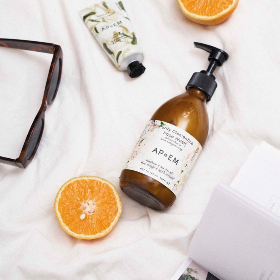 Purify Clementine Face Wash-Apoem-1